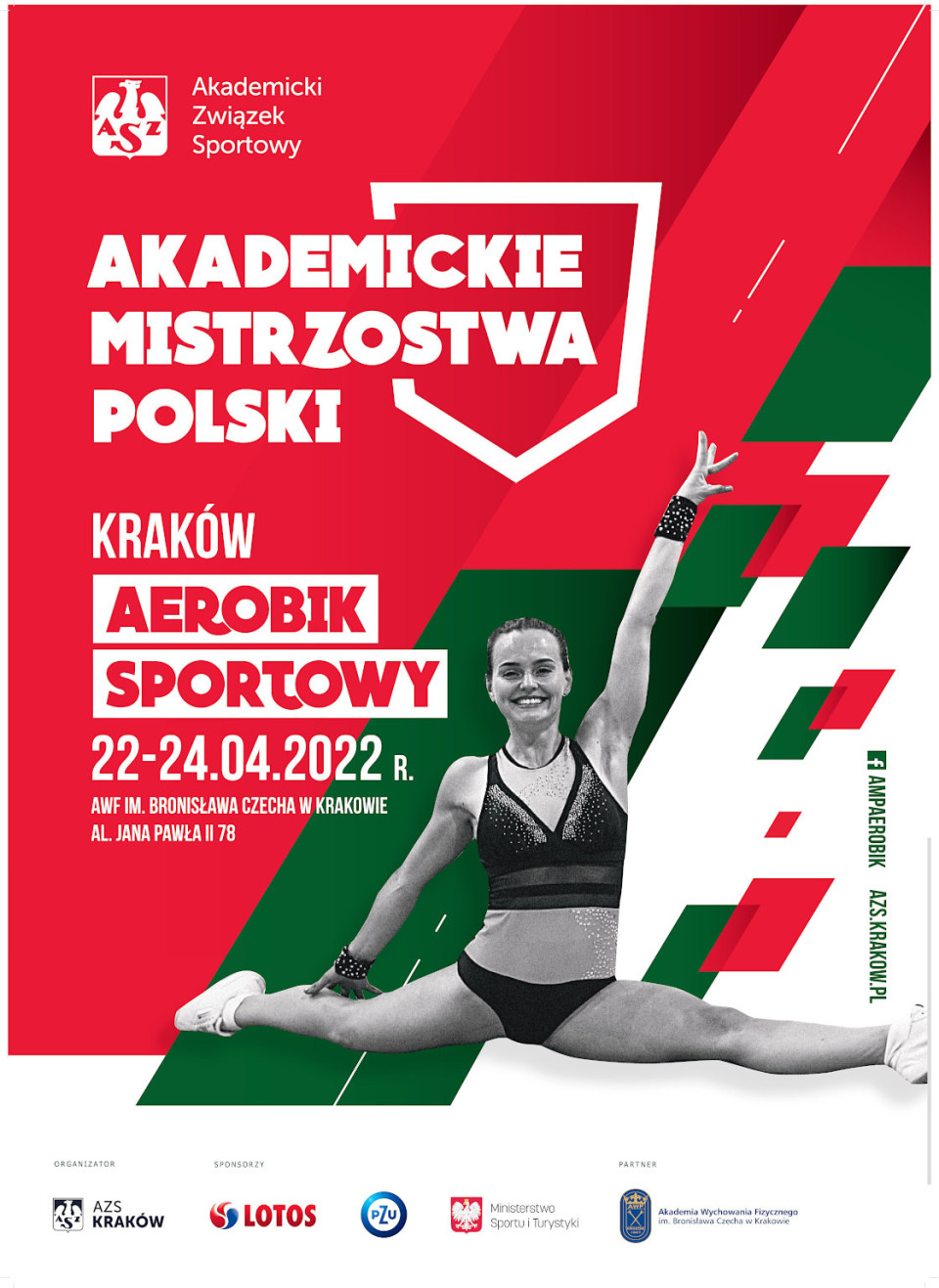 aerobik sportowy 2022 plakat