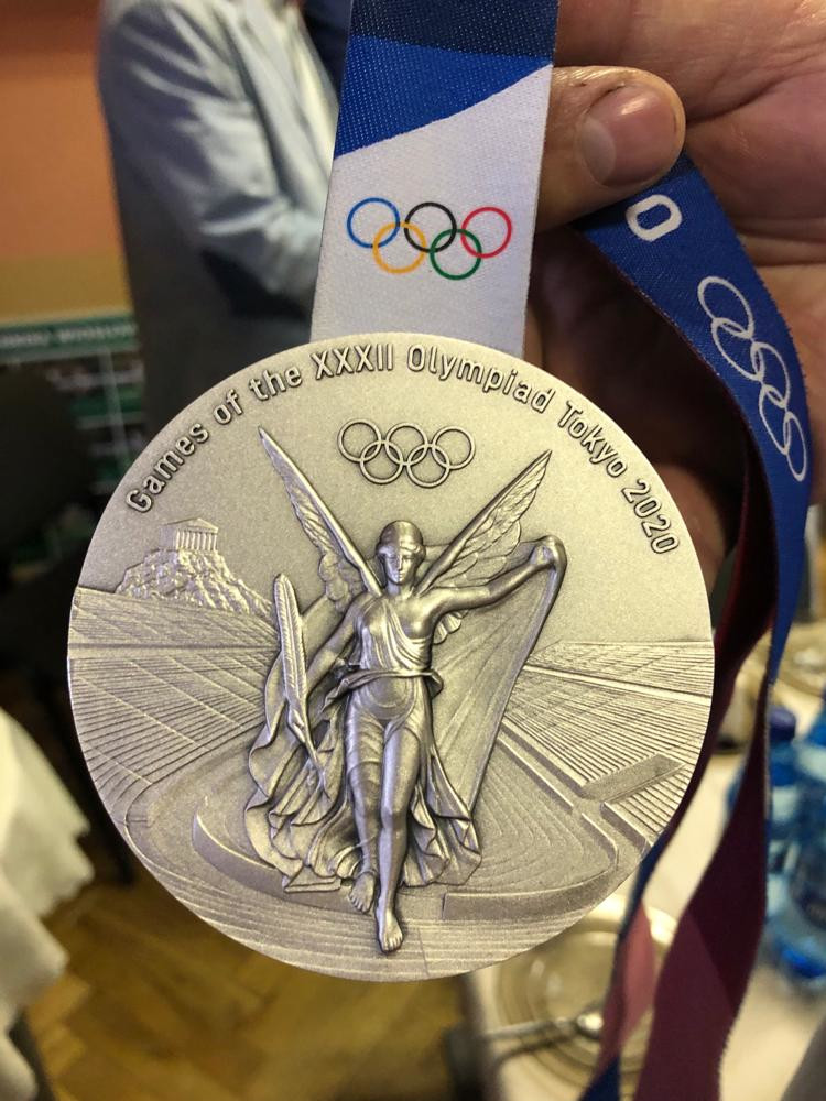 miniatura medalu olimpijskiego